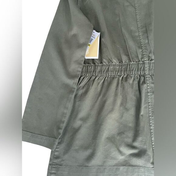 Micheal Kors Olive Green Utility Jacket - Picture 5 of 9